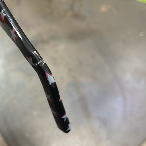 Saint Laurent Black SL 51 Stars Print Square 50mm Sunglasses - Picture 9 of 10